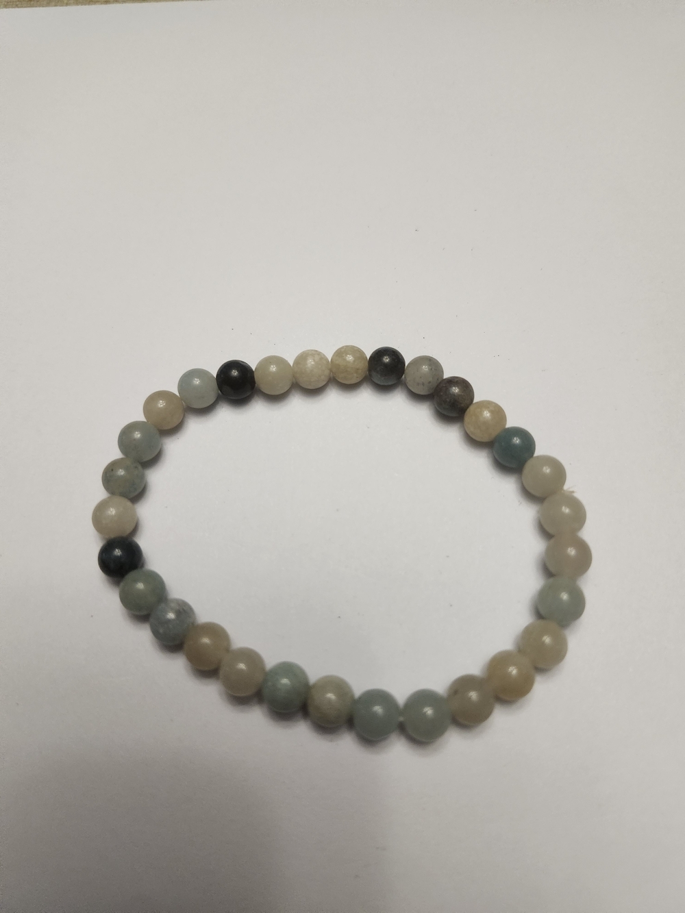 Natural Multi-Tone Beaded Stretch Bracelet - Women Jewelry